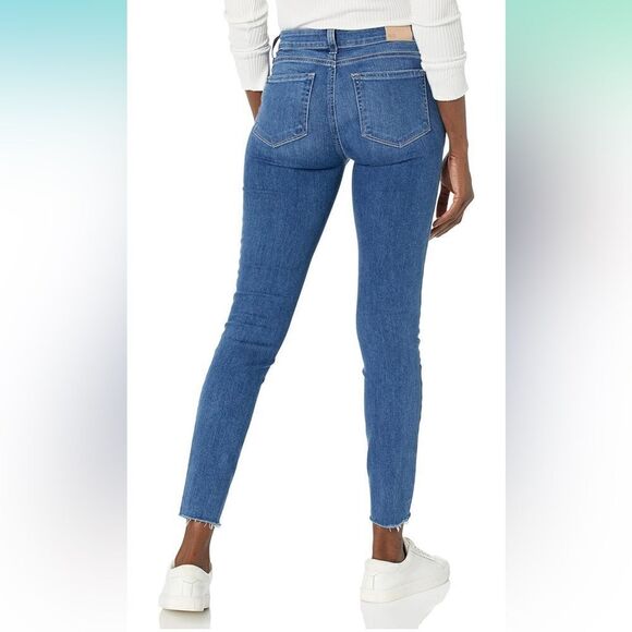 PAIGE NWT Verdugo Ankle Cropped Skinny in the color estate w/ grand hem size 29 - Picture 2 of 4